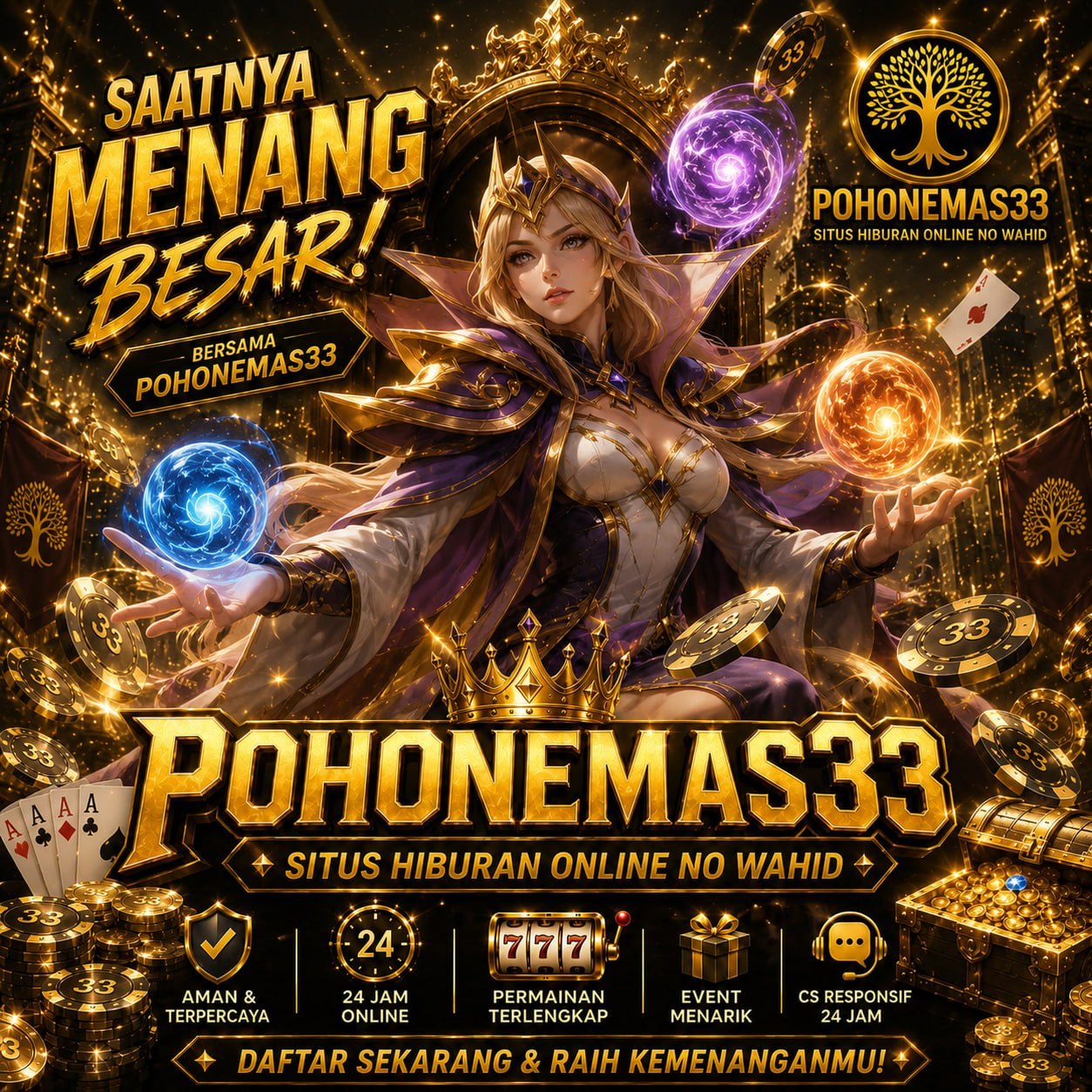 banner Pohonemas33 : Nikmati Sensasi Bermain Game Online Yang Seru Dan Meningkatkan Adrenalin